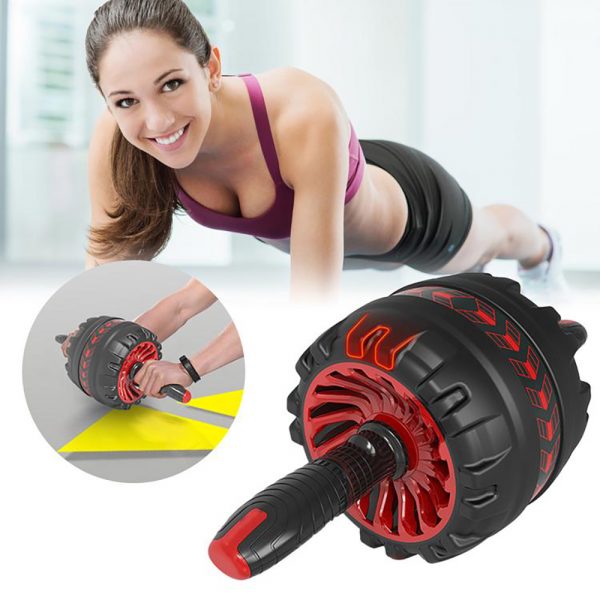 Con-lan-tap-bung-AB-Roller-co-lo-xo-tro-luc-GoodFit-1 Con lăn tập bụng AB Roller có lò xo trợ lực GoodFit GF600AB